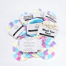 Load image into Gallery viewer, Handmade Reusable Cotton Facial Pad