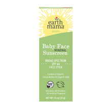 Load image into Gallery viewer, Baby Face Mineral Sunscreen Face Stick - SPF 40

