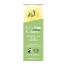 Load image into Gallery viewer, Baby Face Mineral Sunscreen Face Stick - SPF 40