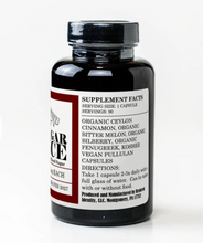 Load image into Gallery viewer, Supplement bottle with label on a white background