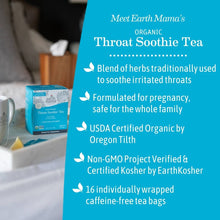 Load image into Gallery viewer, Organic Throat Soothie Tea