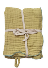 Load image into Gallery viewer, Woven Cotton Double Cloth Tea Towel