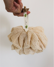 Load image into Gallery viewer, Reusable Cotton Shower Pouf