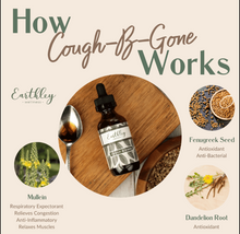 Load image into Gallery viewer, Cough B Gone - For Respiratory Health and Coughs