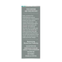 Load image into Gallery viewer, Lady Face Mineral Sunscreen Face Stick SPF 40