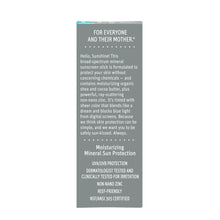 Load image into Gallery viewer, Lady Face Mineral Sunscreen Face Stick SPF 40