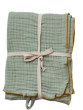 Load image into Gallery viewer, Woven Cotton Double Cloth Tea Towel