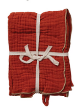 Load image into Gallery viewer, Woven Cotton Double Cloth Tea Towel