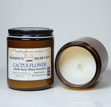Load image into Gallery viewer, Cactus Flower Soy Candle