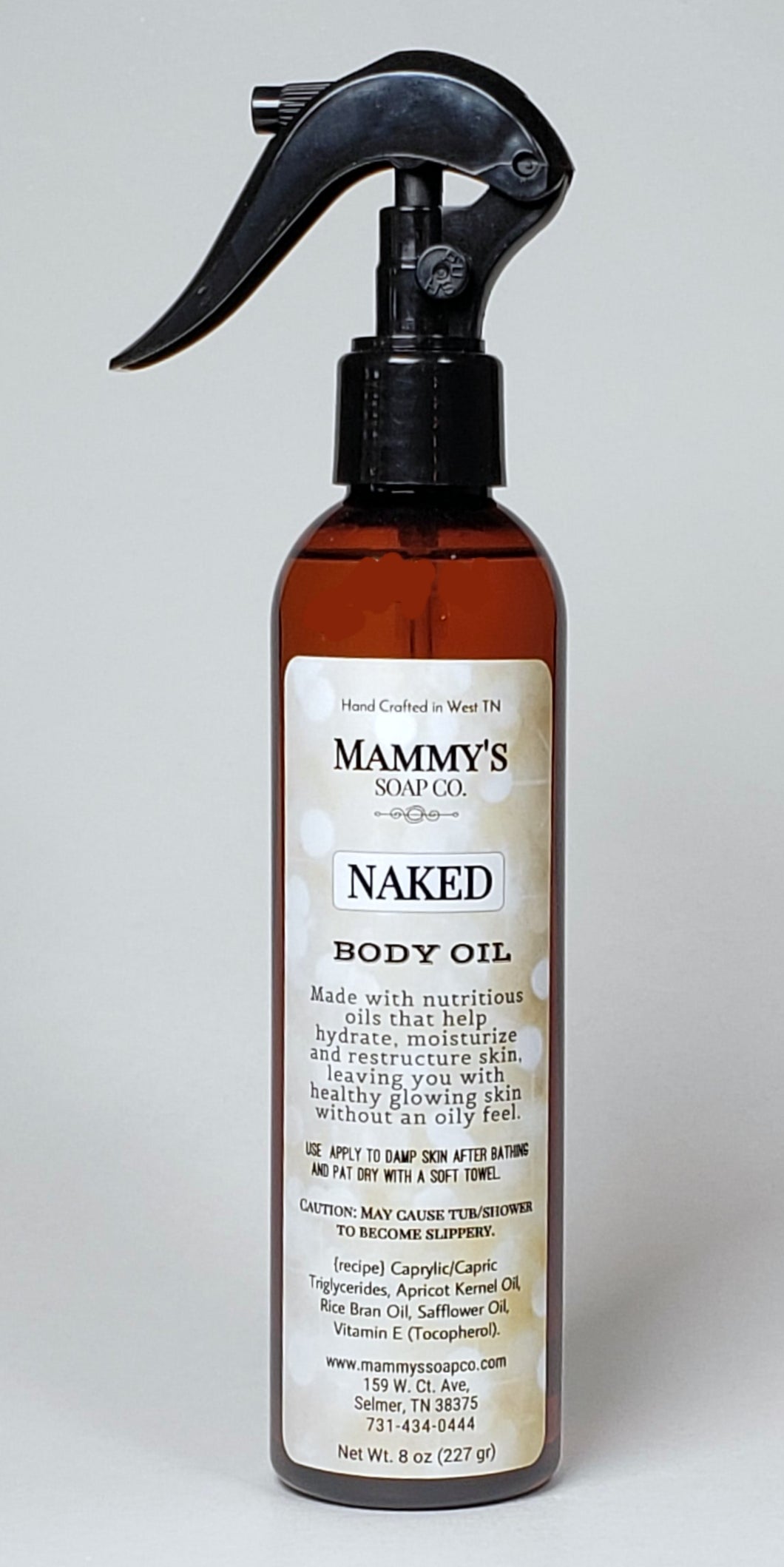 Naked Body Oil