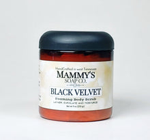 Load image into Gallery viewer, Black Velvet Foaming Body Scrub