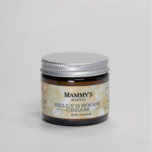 Load image into Gallery viewer, amber glass jar of belly and booby nipple cream for pregnant and nursing women