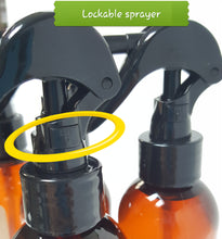 Load image into Gallery viewer, close up image of locking mechanism for bottle sprayer
