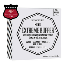 Load image into Gallery viewer, white box with black lettering. red, white and black award symbol