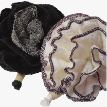 Load image into Gallery viewer, Bamboo Bath/ Shower Pouf