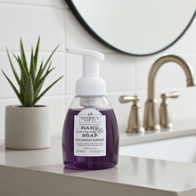 Load image into Gallery viewer, Blackberry Harvest Foaming Liquid Castile Hand Soap
