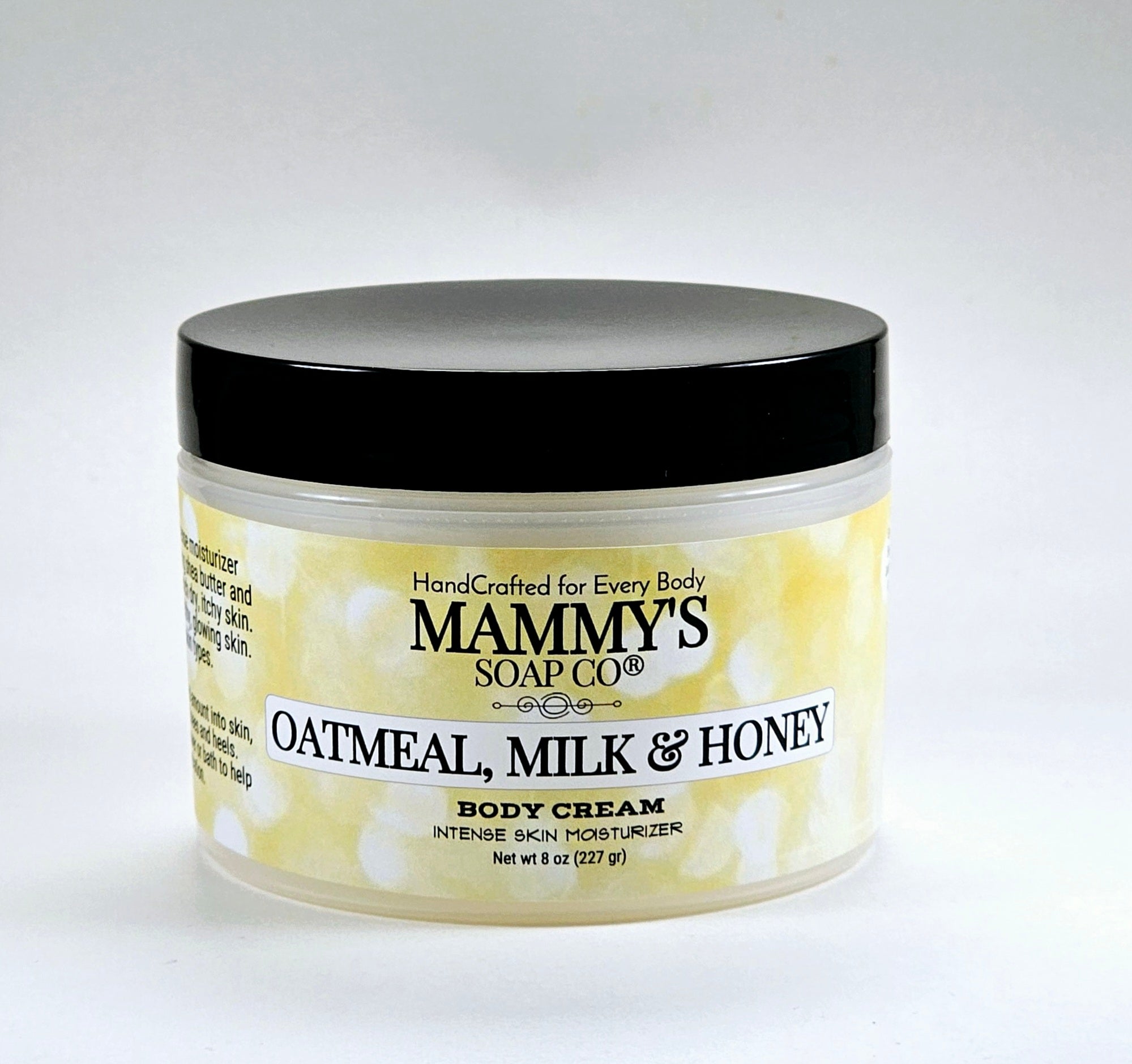Oatmeal, Milk & Honey Body Cream Mammy's Soap Co