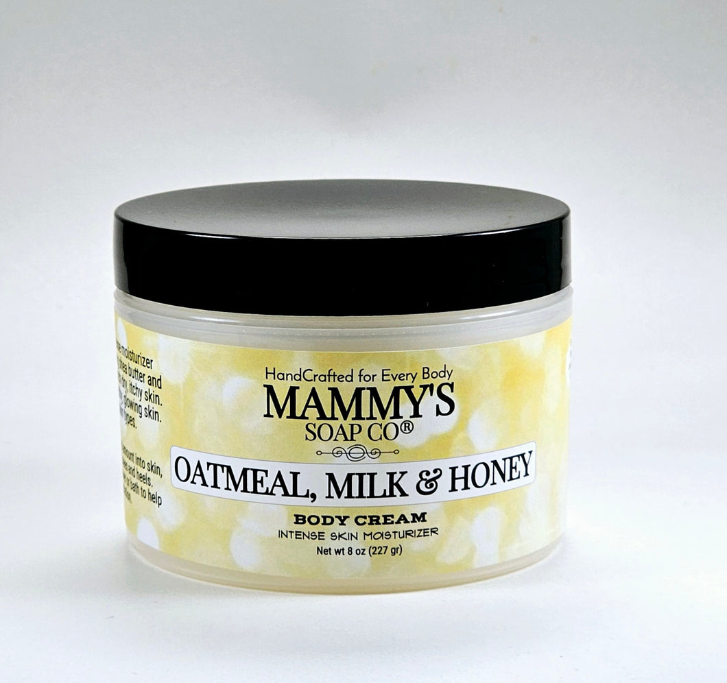 Oatmeal, Milk & Honey Body Cream