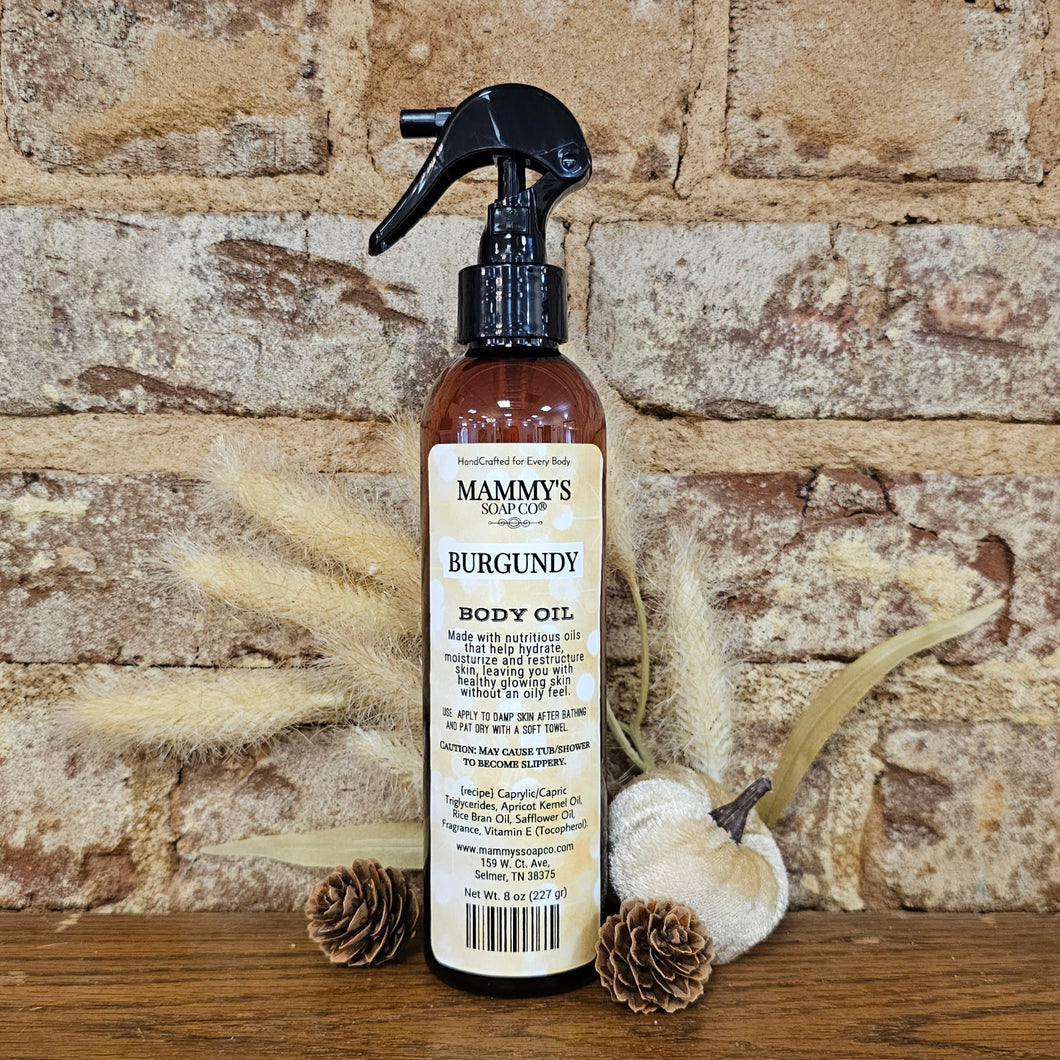 Burgundy Luxury Body Oil