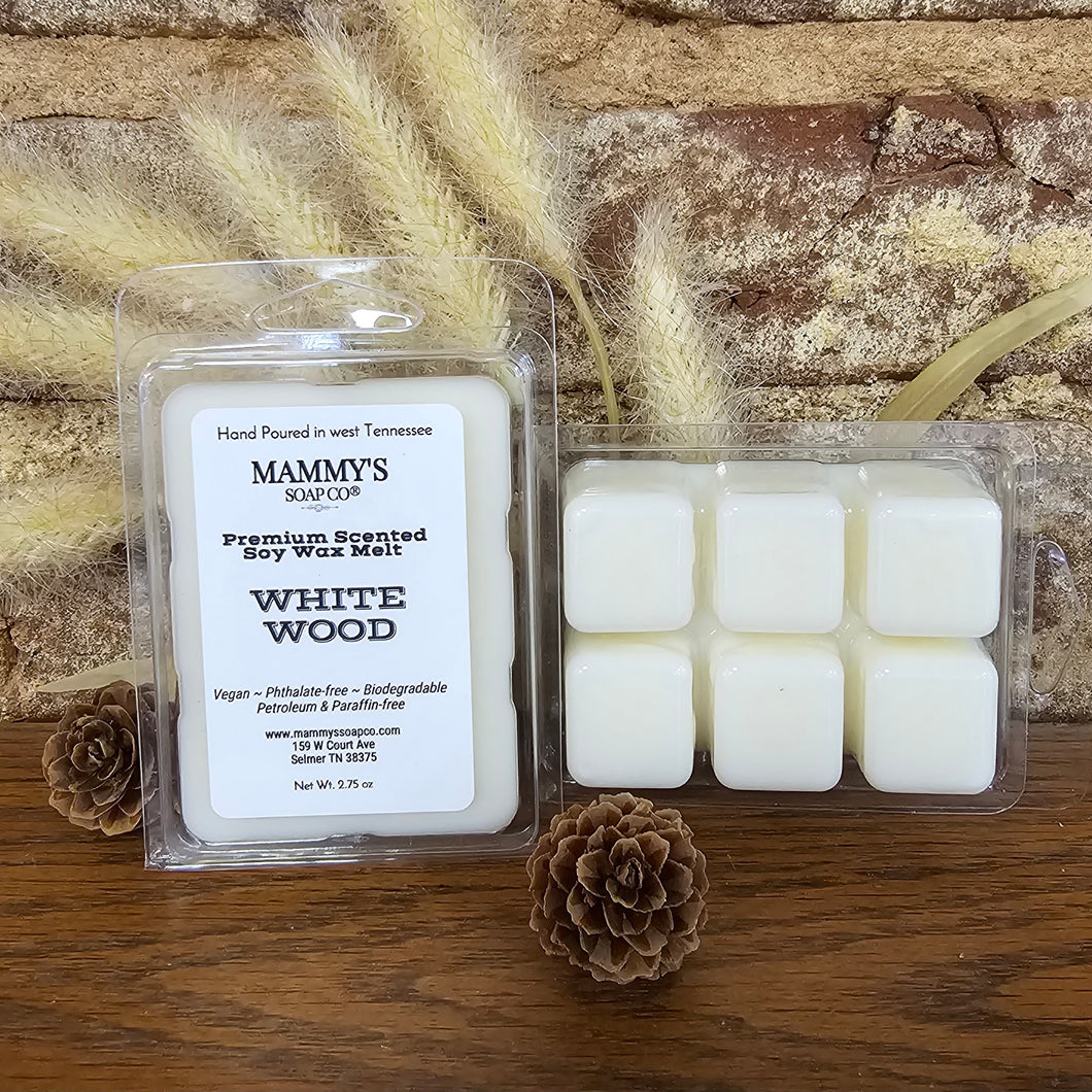 White Wood Scented Wax Melt