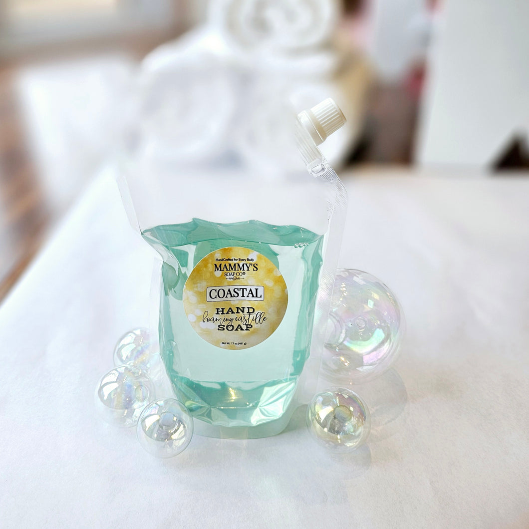 Coastal Foaming Liquid Castile Hand Soap