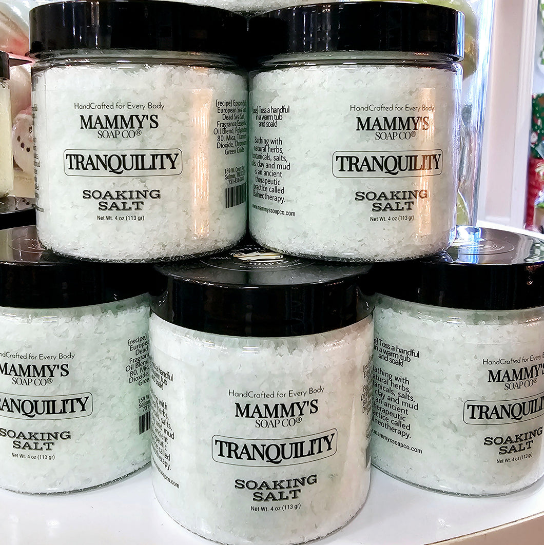 Tranquility Soaking Salts - Mini