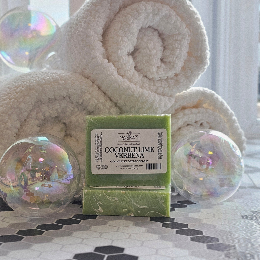Coconut Lime Verbena Bar Soap