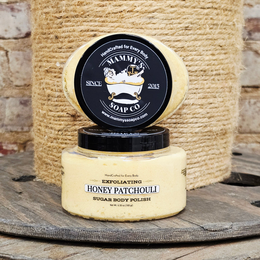 Honey Patchouli Exfoliating Sugar Body Polish