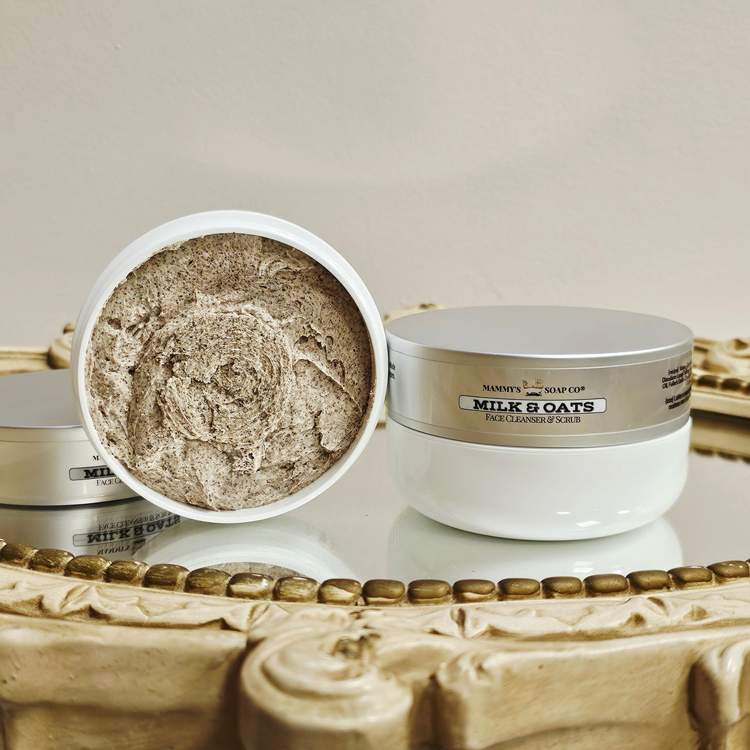 Milk & Oats Facial Cleanser & Scrub