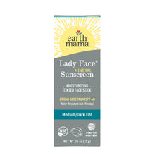 Load image into Gallery viewer, Lady Face Mineral Sunscreen Face Stick SPF 40
