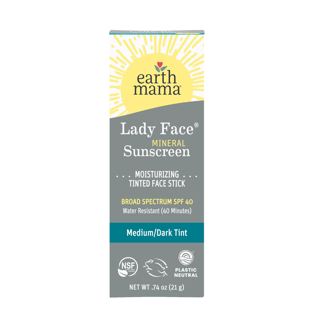 Lady Face Mineral Sunscreen Face Stick SPF 40