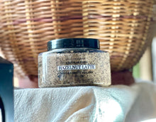 Load image into Gallery viewer, Hazelnut Latte sugar body polish displayed with warm fall décor.

