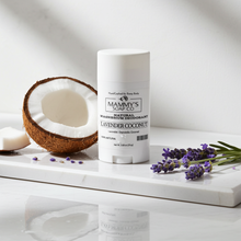 Load image into Gallery viewer, Lavender Coconut Natural Magnesium Deodorant
