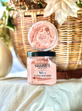 Load image into Gallery viewer, No. 5 foaming body scrub displayed with warm fall décor.

