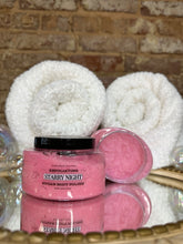 Load image into Gallery viewer, Two jars labeled Mammy's Soap Co Starry Night Sugar Body Polish on a textured surface.

