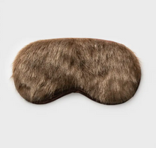 Load image into Gallery viewer, Plush Faux Fur Luxury Slumber Mask
