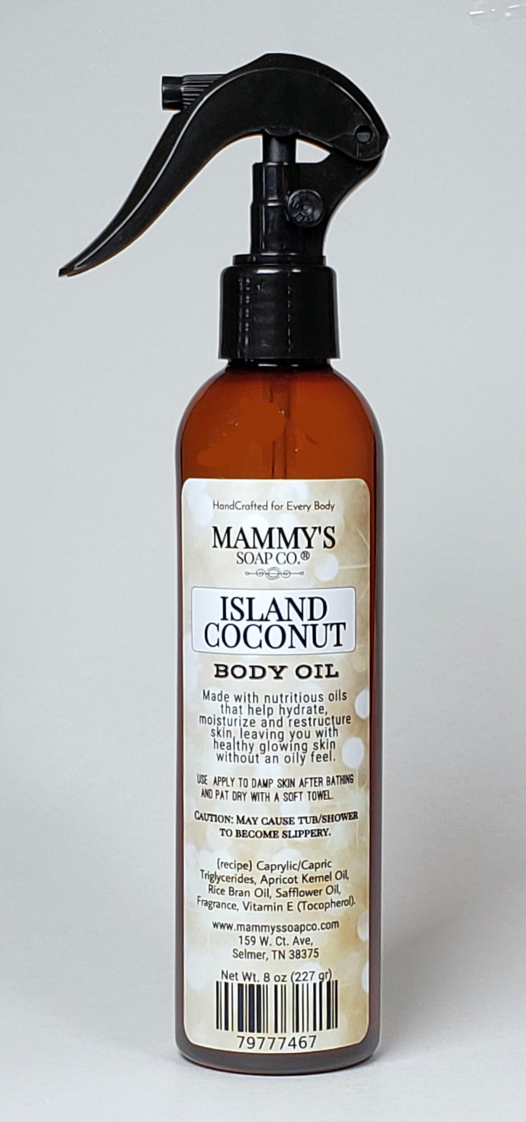 Island Coconut Body Oil