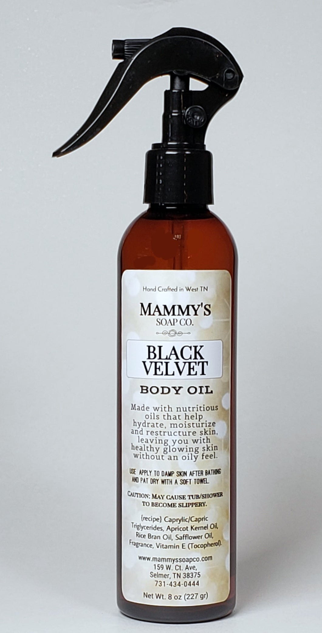 Black Velvet Body Oil
