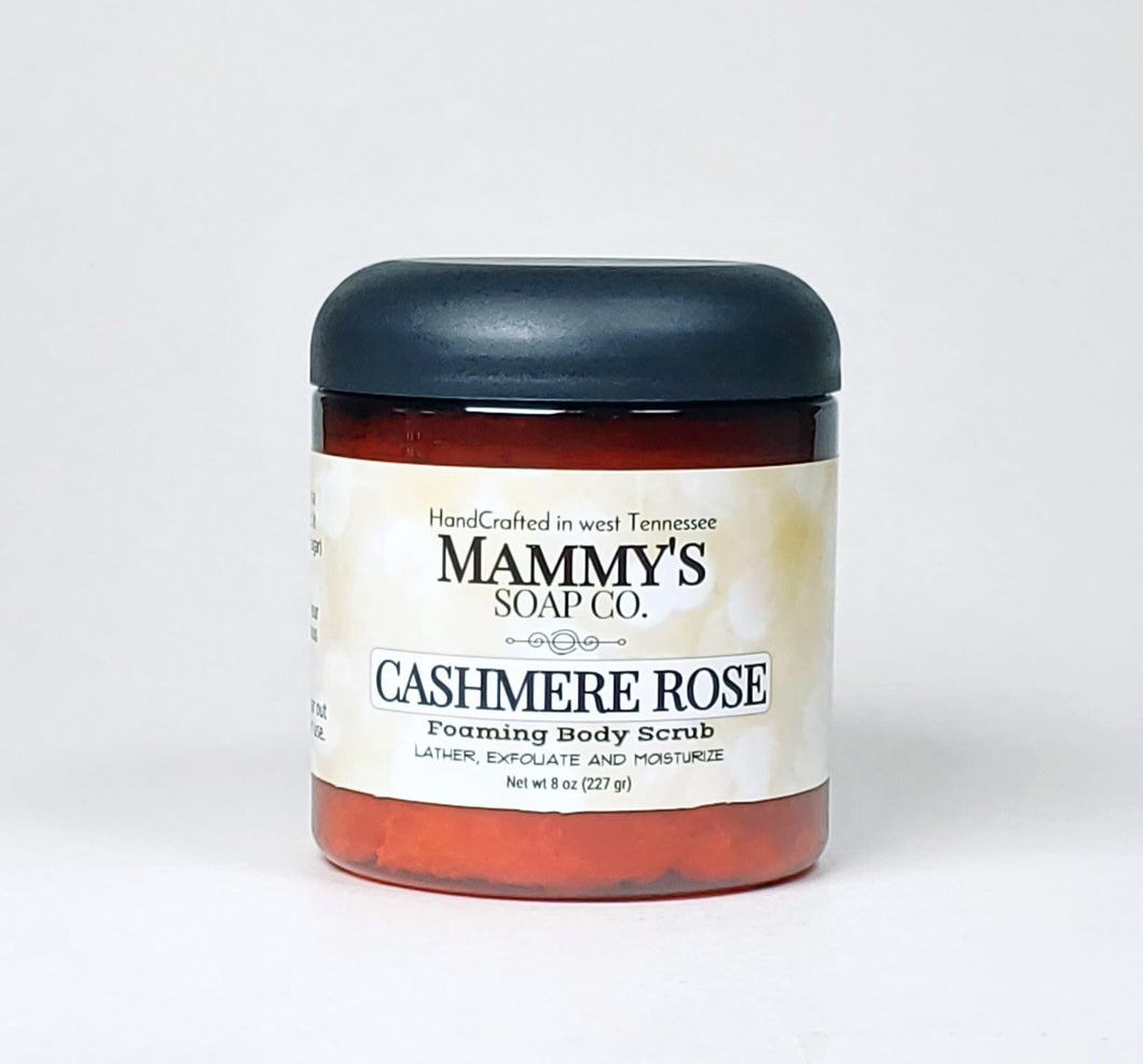 Cashmere Rose Foaming Body Scrub