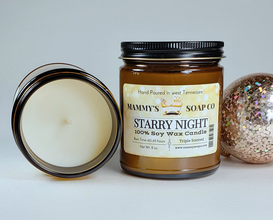 Starry Night Soy Candle