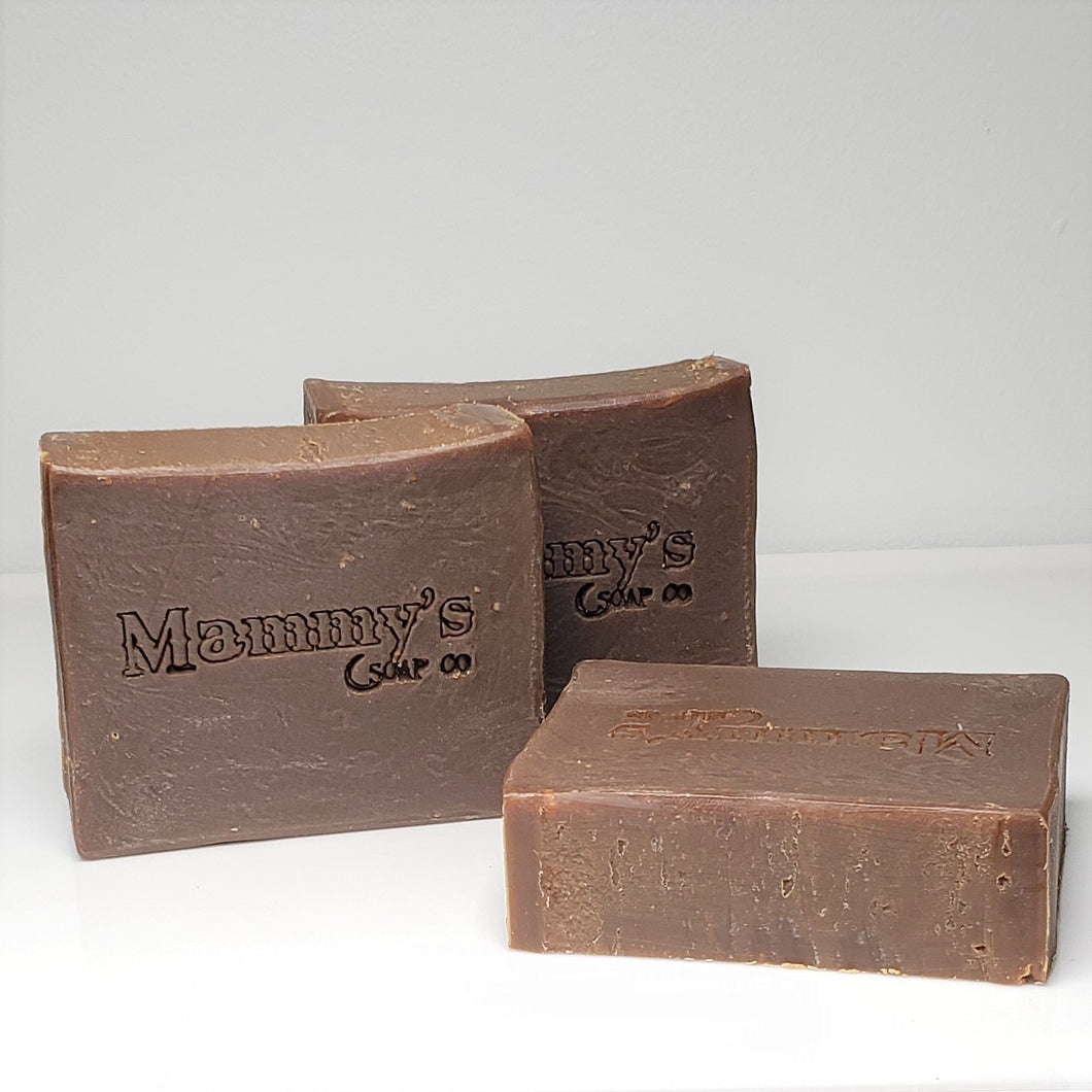  Natural Pine Tar Soap for Men and Women, 4 oz Bar, 20% Pine Tar  - Handmade Body Soap to Help Relieve Symptoms of Eczema and Psoriasis -  Creosote Free 